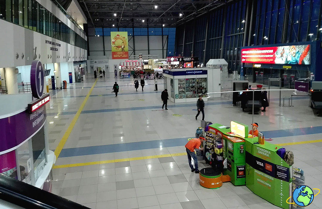 Международный аэропорт Владивосток Кневичи : поэтажный план
