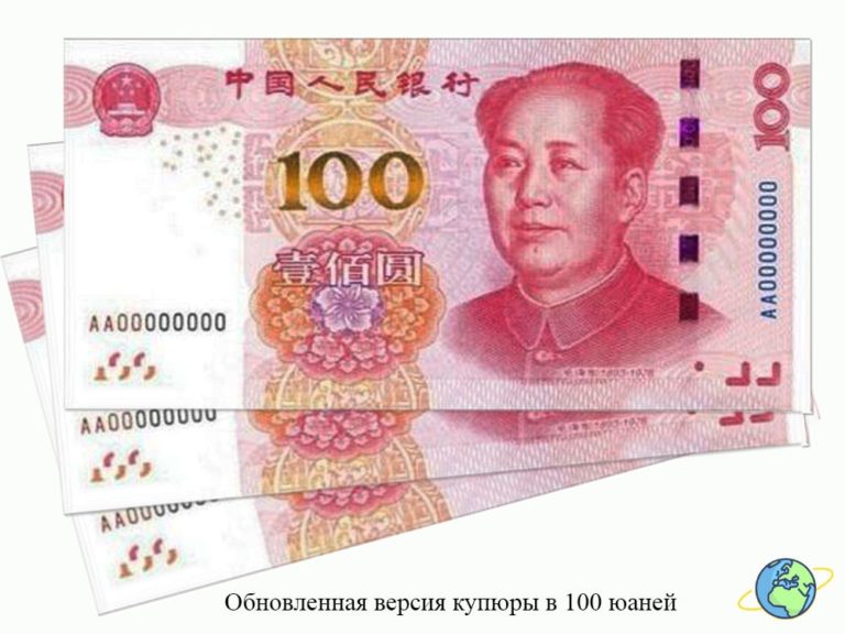 Новые 100 юаней